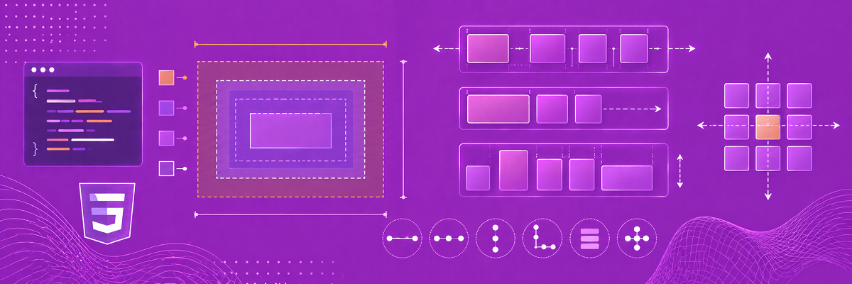 Capa de CSS Básico, Box Model e o Poder do Flexbox